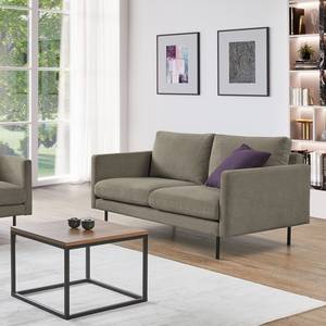 2-Sitzer Sofa LANDOS Cordstoff Licia: Hellgrau