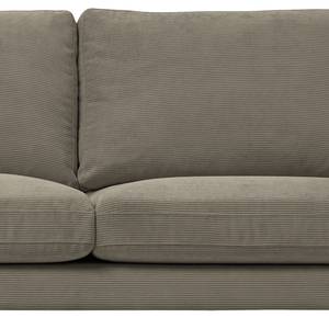 2-Sitzer Sofa LANDOS Cordstoff Licia: Hellgrau