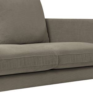 2-Sitzer Sofa LANDOS Cordstoff Licia: Hellgrau