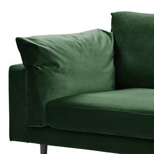 Sofa Venette (2,5-Sitzer) Microfaser - Microfaser Bruna: Dunkelgrün