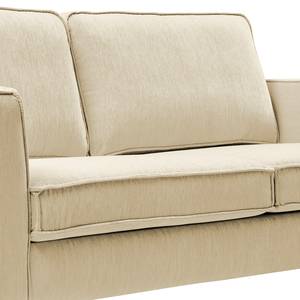 Sofa Monblanc (3-Sitzer) Webstoff - Webstoff Velia: Creme