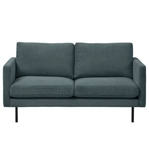 2-Sitzer Sofa LANDOS Cordstoff Licia: Marineblau