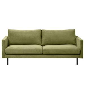 3-Sitzer Sofa LANDOS Cordstoff Licia: Lindgrün