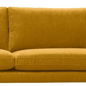 3-Sitzer Sofa LANDOS Webstoff Velia: Maisgelb