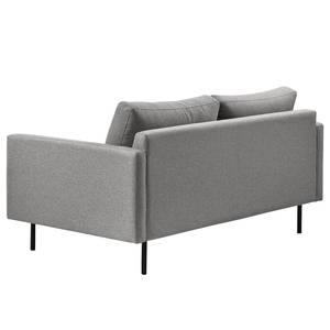 2-Sitzer Sofa LANDOS Webstoff Maiti: Hellgrau