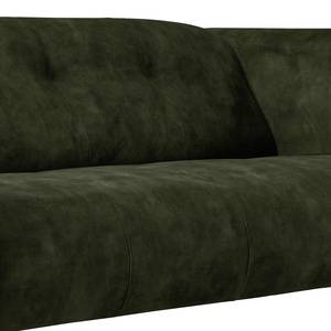 Sofa Vernioz (3-Sitzer) Webstoff - Samt Adela: Graubraun