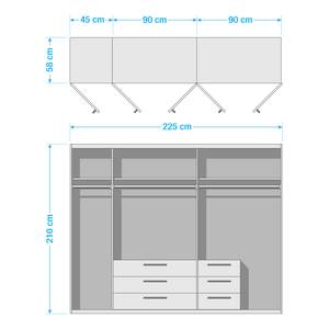 Armoire Coventry Largeur : 225 cm