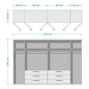 Armoire Coventry Largeur : 270 cm