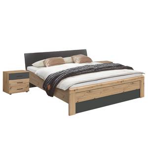 Bedframe Coventry Bruin - Plaatmateriaal - 293 x 92 x 210 cm