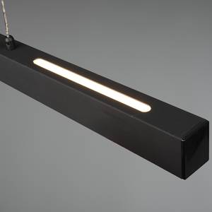 LED-Pendelleuchte Paros Eisen - 1-flammig - Schwarz