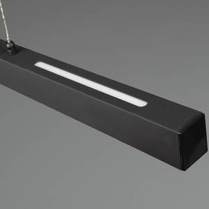 LED-Pendelleuchte Paros Eisen - 1-flammig - Schwarz