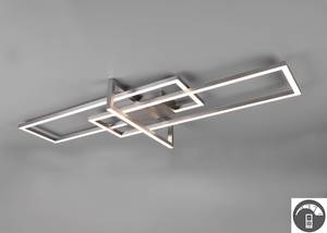 LED-plafondlamp Salinas ijzer - 1 lichtbron - Zilver