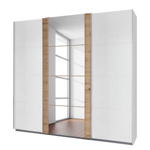 Schwebetürenschrank Bern Eiche Artisan Dekor / Weiß - 225 x 210 cm