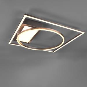 LED-Deckenleuchte Downey Eisen - 1-flammig - Silber