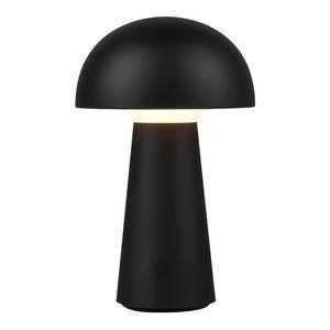 Borne éclairage extérieur Lennon Polyacrylique - 1 ampoule - Noir