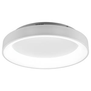LED-Deckenleuchte Girona Polyacryl / Eisen - 1-flammig - Weiß - Durchmesser: 60 cm