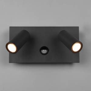 LED-Wandleuchte Tunga IV Aluminium - 2-flammig - Schwarz