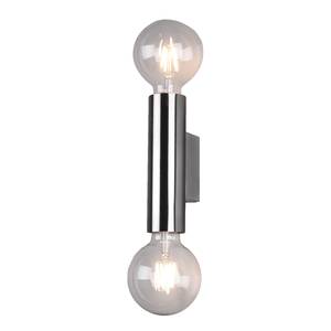 Wandlamp Vannes ijzer - 2 lichtbronnen - Zilver