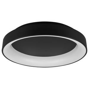 LED-plafondlamp Girona polyacryl/ijzer - 1 lichtbron - Zwart - Diameter: 60 cm