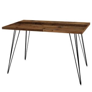 Bureau Unieux Afvalhout look	 - Breedte: 120 cm - Zwart