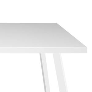 Bureau Unieux II Blanc mat - Largeur : 160 cm - Blanc