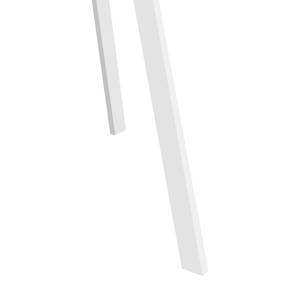 Schreibtisch Unieux II Matt Weiß - Breite: 160 cm - Weiß