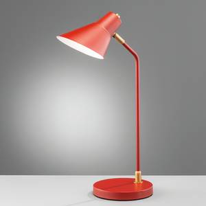 Lampe Frieda Fer - 1 ampoule - Rouge