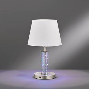 Lampe Xenia Tissu mélangé / Fer - 1 ampoule