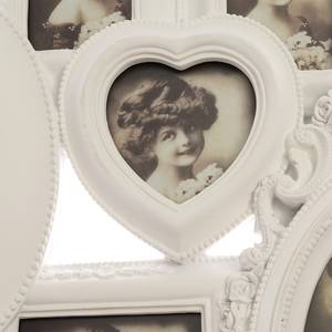 Fotolijst Family Lora (6-delig) kunststeen - antiek wit