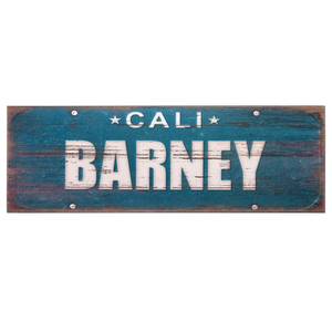 Panneau décoratif Barney Hêtre - Turquoise