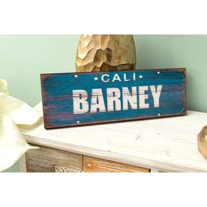 Panneau décoratif Barney Hêtre - Turquoise