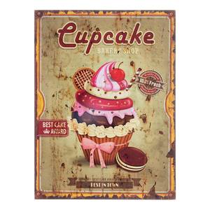 Schild Cupcake I Tanne - Braun