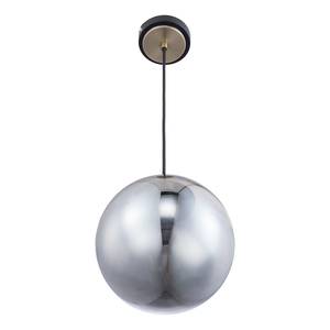 Hanglamp Helja I rookglas/ijzer - 1 lichtbron