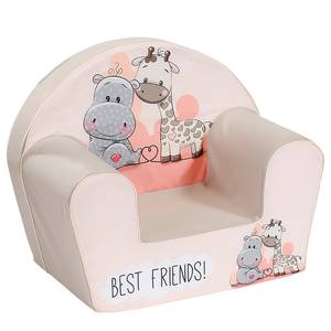 Fauteuil enfant Best Friends Beige - Autres - Textile - 34 x 42 x 51 cm