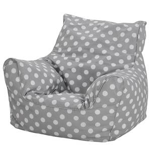Kindersitzsack White Dots Grau - Andere - Textil - 50 x 43 x 40 cm