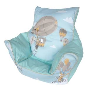 Kinderzitzak Balloon Turquoise - Andere - Textiel - 50 x 43 x 40 cm