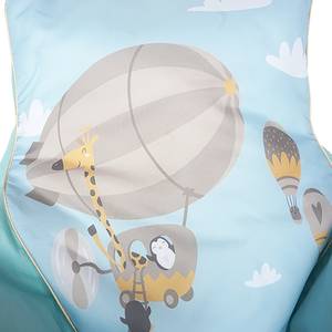Kindersitzsack Balloon Türkis - Andere - Textil - 50 x 43 x 40 cm