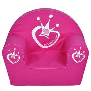 Fauteuil enfant Drixi My Little Princess Rose foncé - Autres - Textile - 34 x 42 x 51 cm