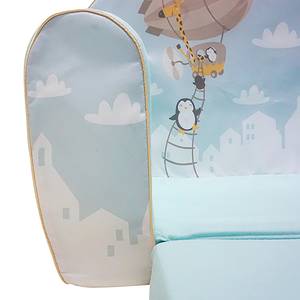 Canapé pour enfant Balloon Turquoise - Autres - Textile - 34 x 42 x 77 cm