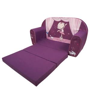 Canapé pour enfant Nici Miniclara Mauve - Autres - Textile - 34 x 42 x 77 cm