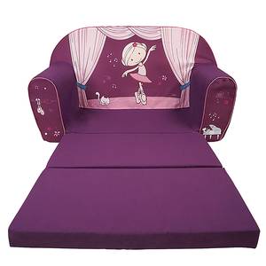 Kindersofa Nici Miniclara Violett - Andere - Textil - 34 x 42 x 77 cm