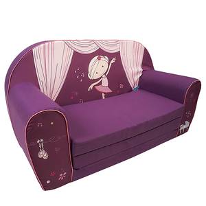 Divano per bambini Nici Miniclara Viola - Altro - Tessile - 34 x 42 x 77 cm