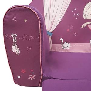 Kindersofa Nici Miniclara Violett - Andere - Textil - 34 x 42 x 77 cm