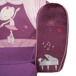 Divano per bambini Nici Miniclara Viola - Altro - Tessile - 34 x 42 x 77 cm