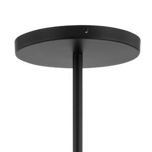 Lampada da soffitto KJUL 10 punti luce Metallo nero / Vetro opalino bianco