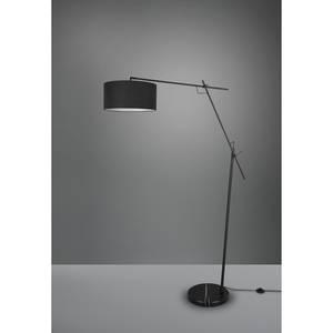 Staande lamp Ponte textielmix/ijzer - 1 lichtbron - Zwart