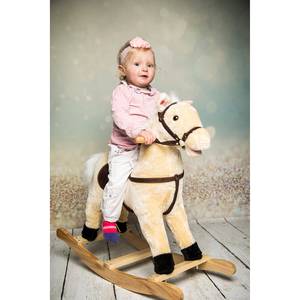 Cavallo a dondolo Sugar Beige - Altro - 30 x 69 x 75 cm