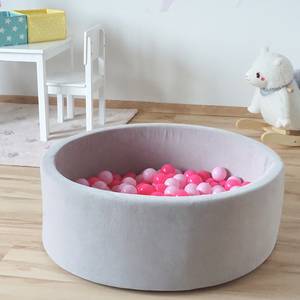 Piscina con palline grigio chiaro Rosa