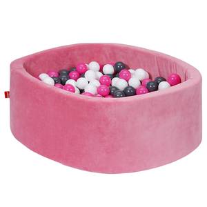Piscine à balles Soft Pink Gris / Rose vif