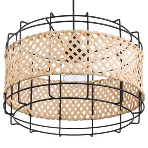 Suspension Byrum Fer / Bambou massif - 1 ampoule